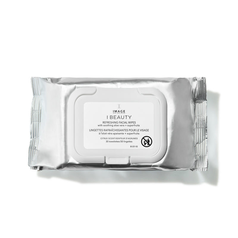 Image I BEAUTY refreshing facial wipes (30 towelettes)