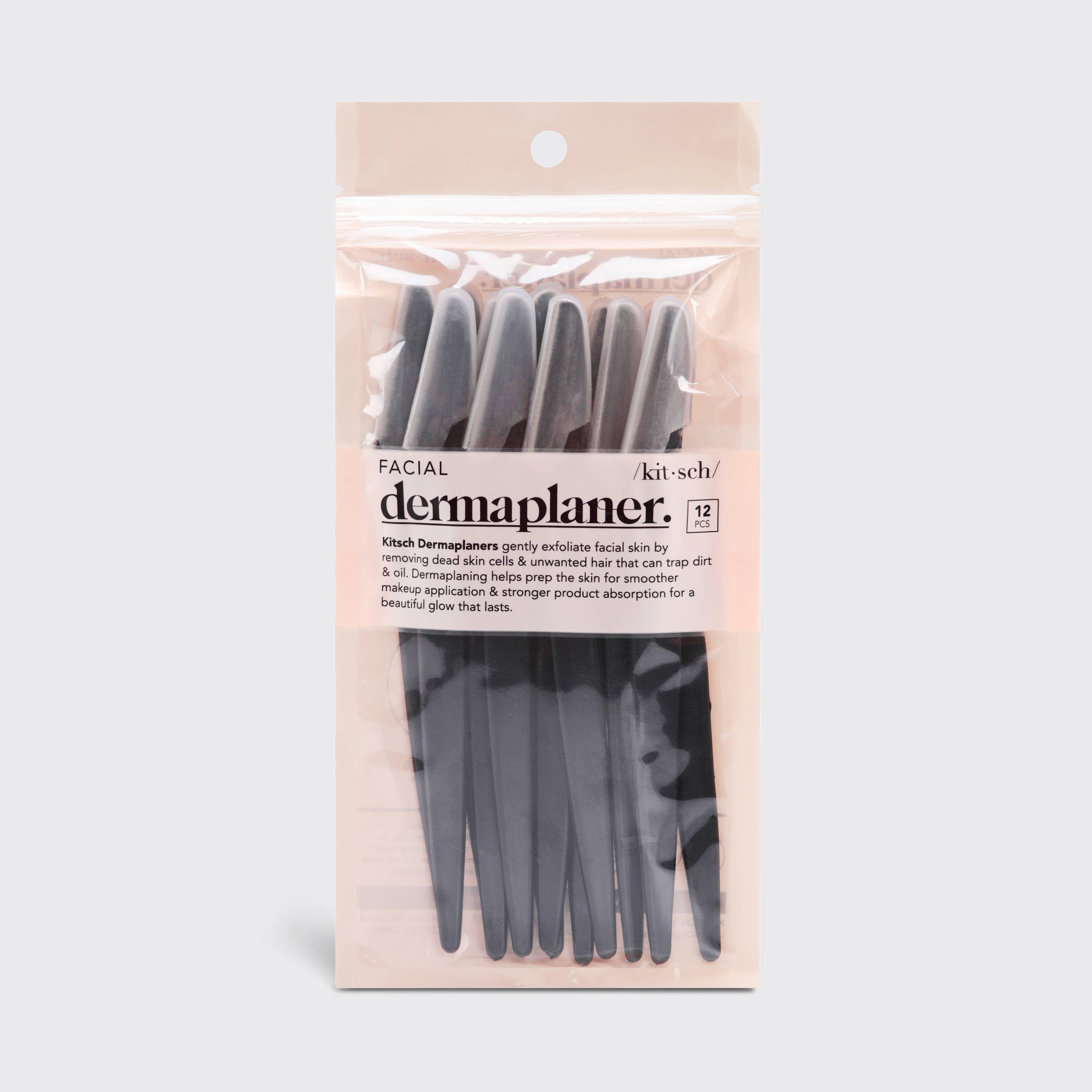 Dermaplaner 12 pack - Black