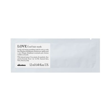 Davines Essentials Haircare LOVE CURL Mask Sachet - 12 pack